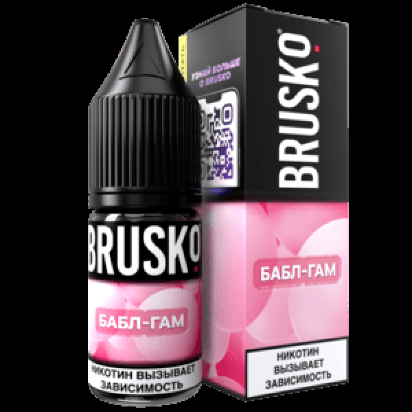 Жидкость Brusko Salt Бабл-Гам10 Мл 2 Мг в Мурманске