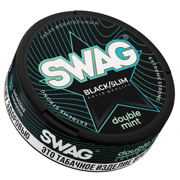 Жевательный табак Swag Strong Double Mint 10 грамм в Мурманске