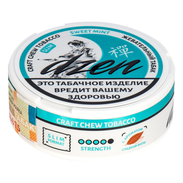 Жевательный табак Dzen Slim Sweet Mint 9 грамм в Мурманске