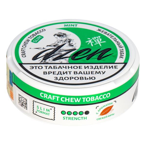 Жевательный табак Dzen Slim Mint 9 грамм в Мурманске