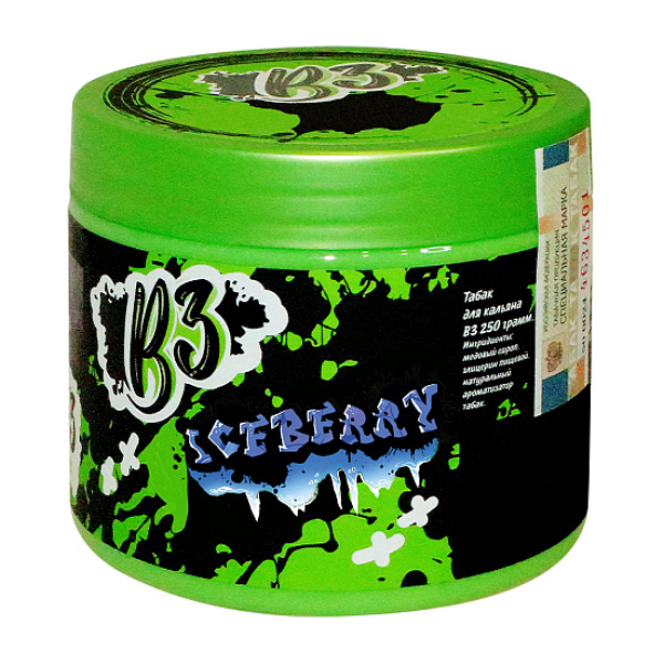 Табак B3 Iceberry  250 грамм в Мурманске