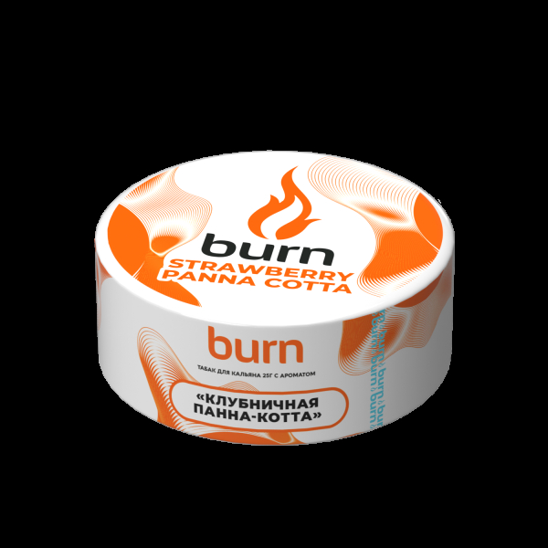 Табак Burn Strawberry Panna-Cotta  25 грамм в Мурманске