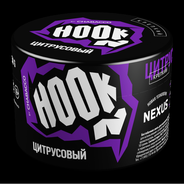 Табак Hook Цитрусовый  50 грамм в Мурманске