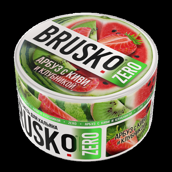 Смесь Brusko Арбуз С Киви И Клубникой (Zero)  250 гр в Мурманске