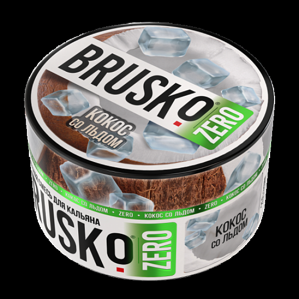 Смесь Brusko Кокос Со Льдом (Zero)  250 гр в Мурманске