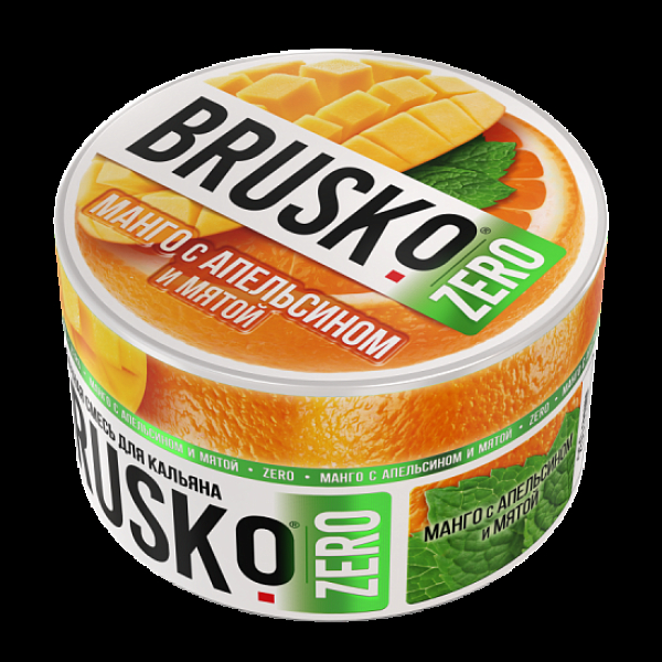 Смесь Brusko Манго С Апельсином И Мятой (Zero)  250 гр в Мурманске