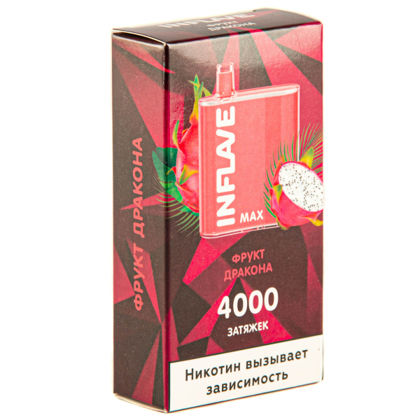 Inflave Max Фрукт Дракона (4000 Затяжек) в Мурманске