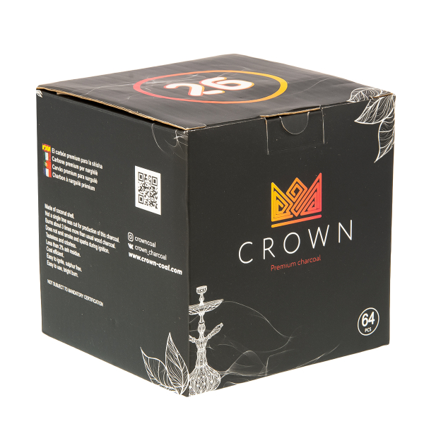 Уголь Crown Кокосовый 64 Шт (26 Мм) в Мурманске
