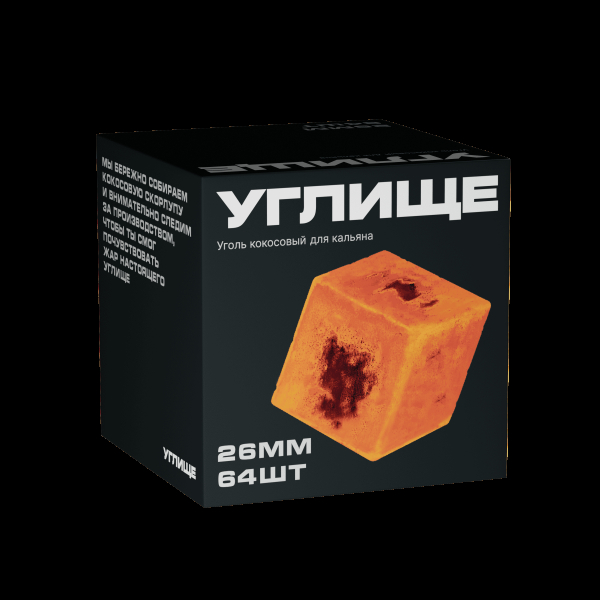 Уголь Углище Кокосовый 64 Шт (26 Мм) в Мурманске