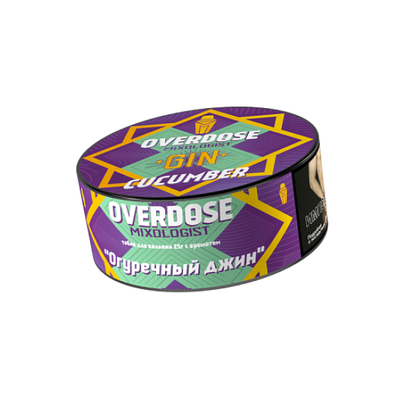 Табак Overdose Gin Cucumber   25 грамм в Мурманске