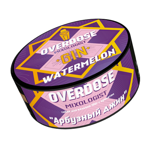 Табак Overdose Gin Watermelon  100 грамм в Мурманске