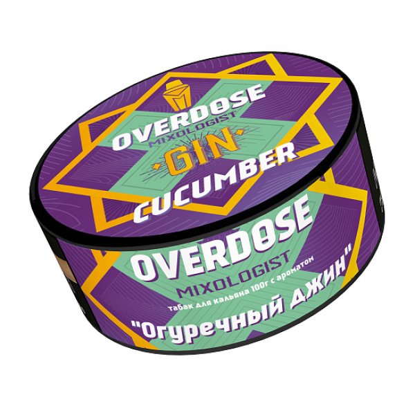 Табак Overdose Gin Cucumber  100 грамм в Мурманске