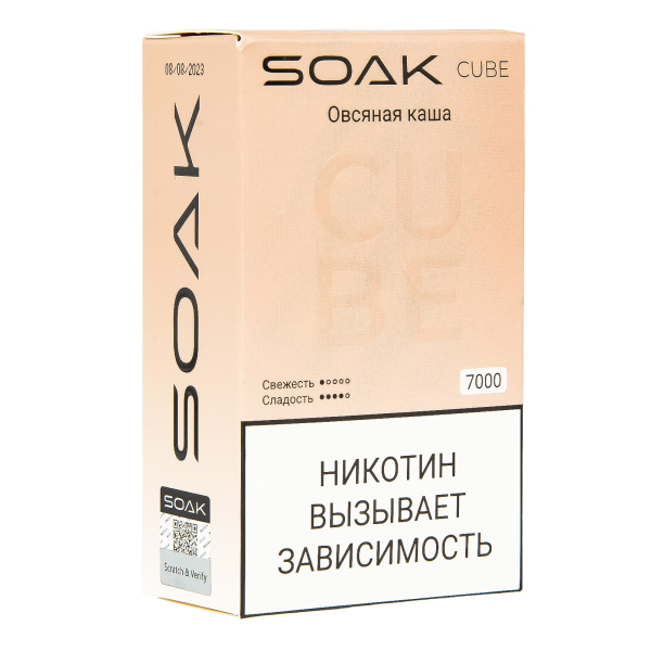 Soak Cube Овсяная Каша 7000 Затяжек в Мурманске