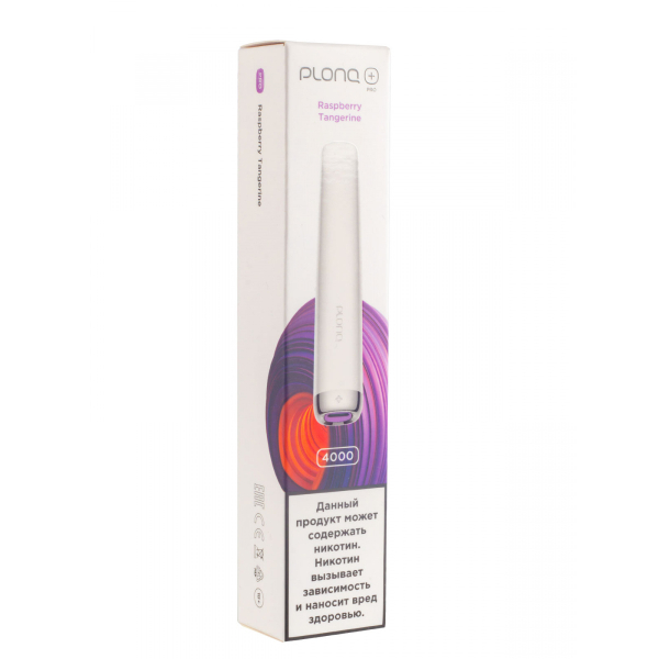 Plonq Plus Pro Малина Мандарин (4000 Затяжек) 20 Мг в Мурманске