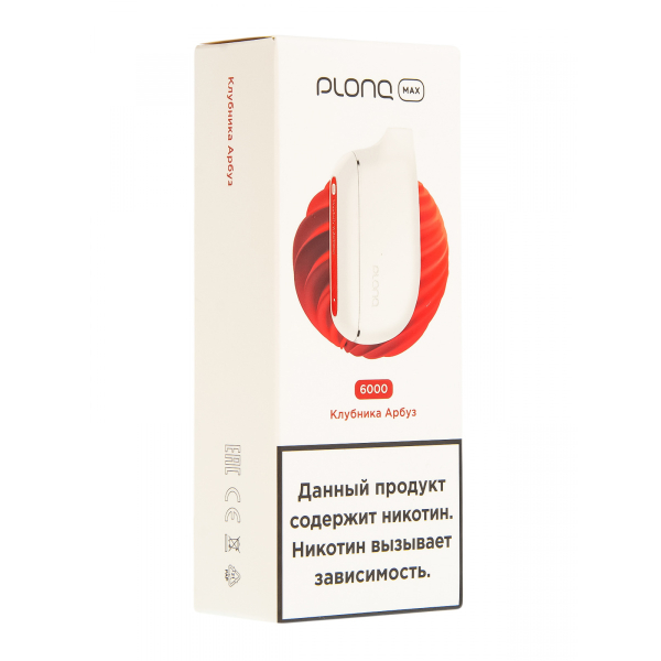 Plonq Max Клубника Арбуз (6000 Затяжек) 20 Мг в Мурманске