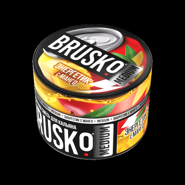Смесь Brusko Medium Энергетик С Манго  50 гр в Мурманске