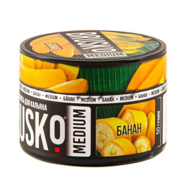 Смесь Brusko Medium Банан  50 гр в Мурманске