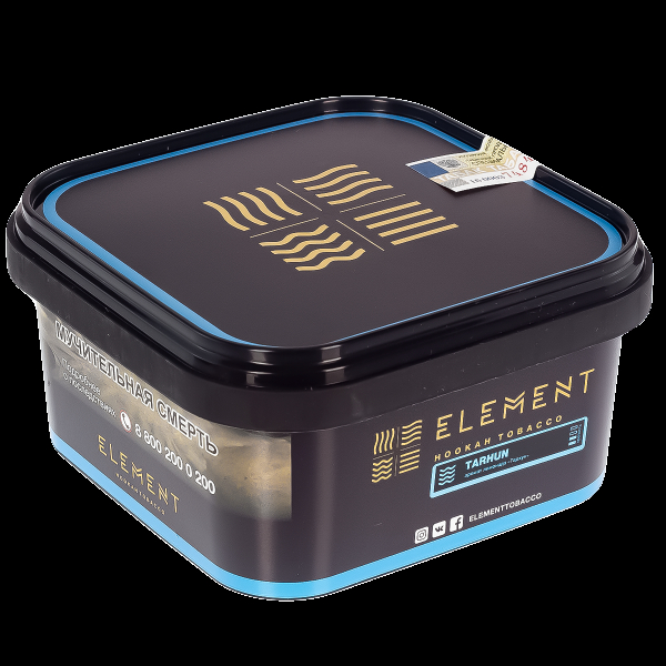 Табак Element Вода Tarhun  200 грамм в Мурманске