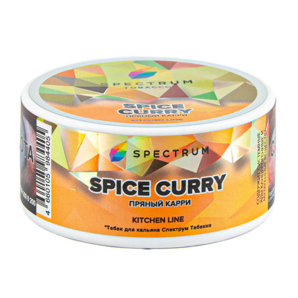 Табак Spectrum Kitchen Line Spice Curry  25 грамм в Мурманске