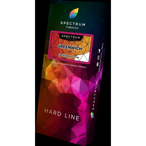Табак Spectrum Hard Greenwich  100 грамм в Мурманске