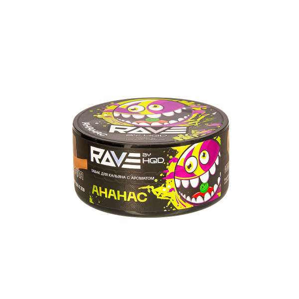 Табак Rave By Hqd Ананас  25 грамм в Мурманске