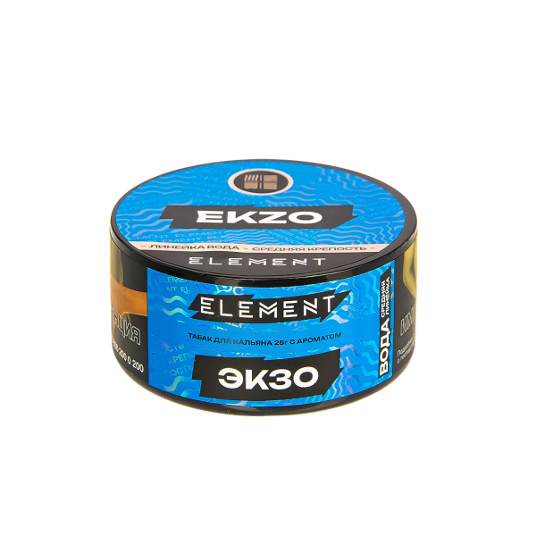 Табак Element Вода Ekzo New  25 грамм в Мурманске