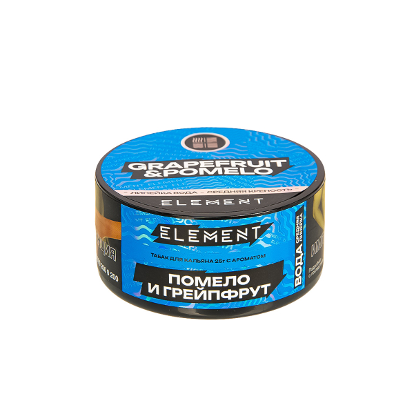 Табак Element Вода Grapefruit&Pomelo New  25 грамм в Мурманске
