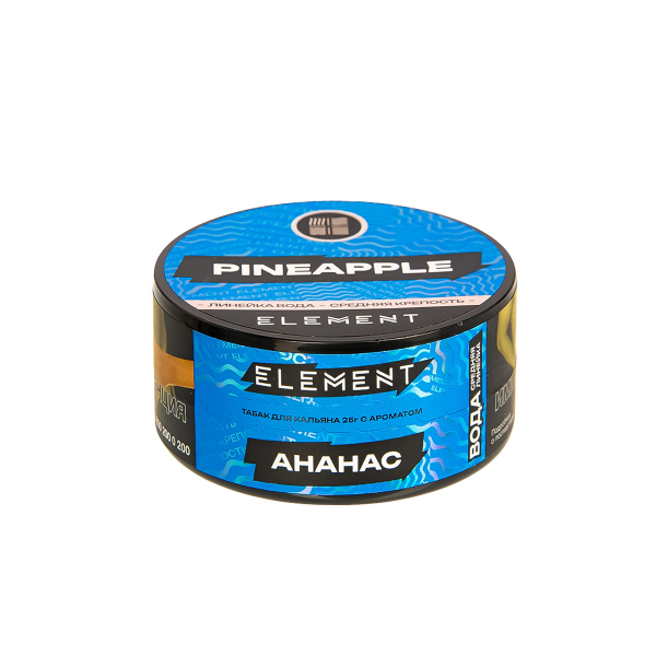 Табак Element Вода Pineapple New  25 грамм в Мурманске