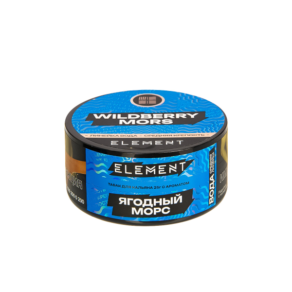 Табак Element Вода Wildberry Mors New  25 грамм в Мурманске