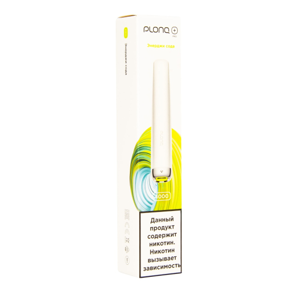 Plonq Plus Pro Энерджи Сода (4000 Затяжек) 20 Мг в Мурманске