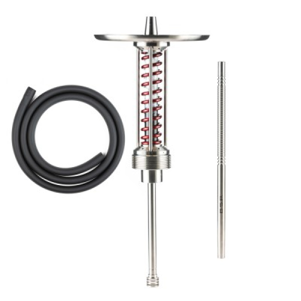 Кальян Bsp Hookah Cybertank Black White Candy Red в Мурманске