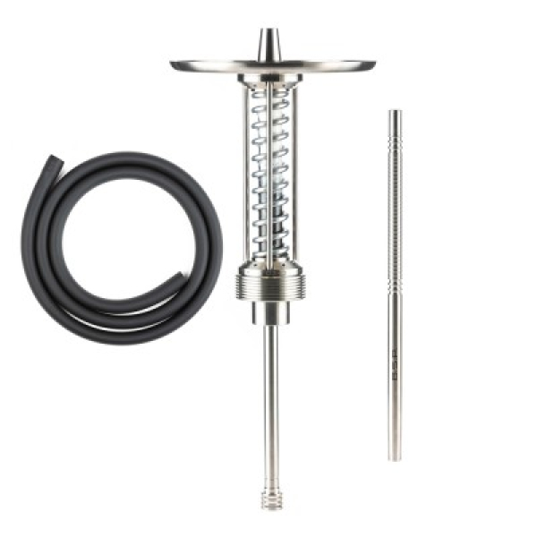 Кальян Bsp Hookah Cybertank White Black Chrome в Мурманске