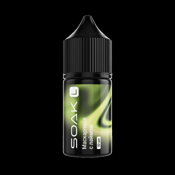 Жидкость Soak L30 Mascarpone Lime 30 Мл 2 Мг в Мурманске