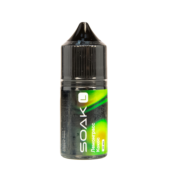 Жидкость Soak L30 Lemongrass Coconut 30 Мл 2 Мг в Мурманске