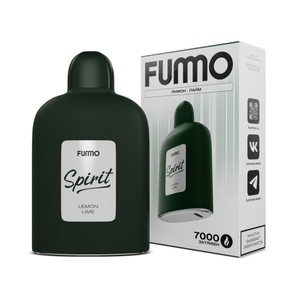 Электронка Fummo Spirit Лимон Лайм  в Мурманске