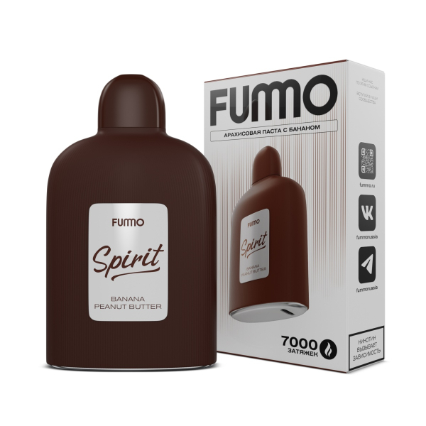 Электронка Fummo Spirit Арахисовая Паста С Бананом  в Мурманске