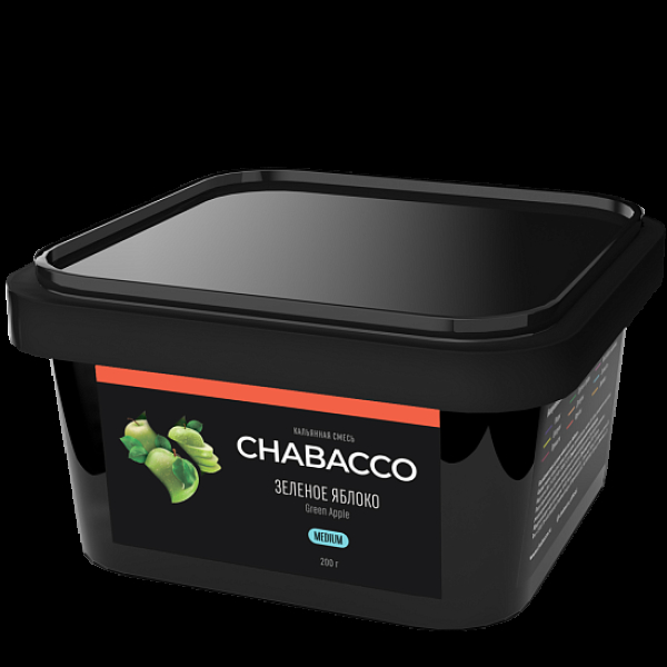 Смесь Chabacco Green Apple    Medium 200 гр в Мурманске