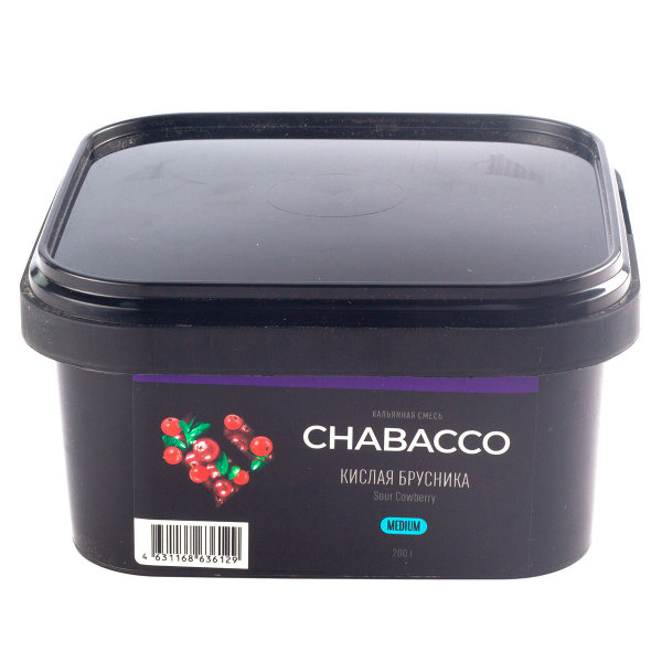 Смесь Chabacco Sour Cowberry    Medium 200 гр в Мурманске