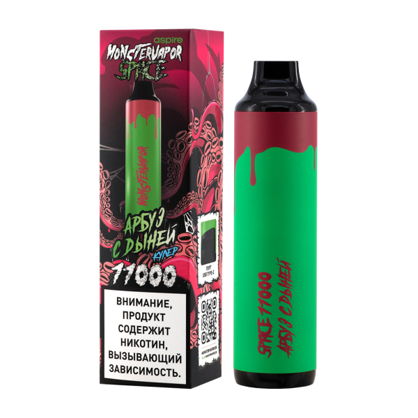 Электронка Monstervapor Space Арбуз И Дыня (11000 Затяжек) в Мурманске