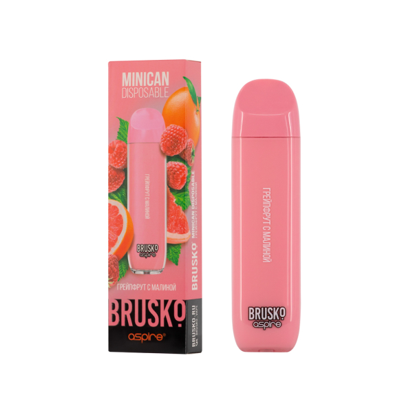 Электронка Brusko Minican Грейпфрут С Малиной (1500 Затяжек) в Мурманске