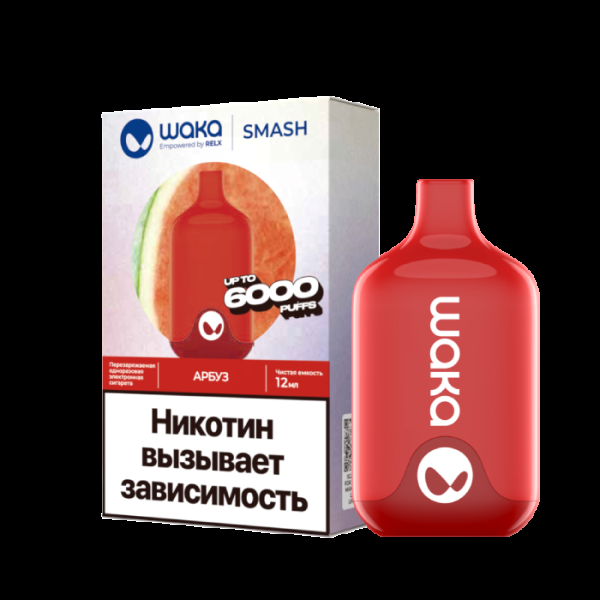 Электронка Waka Арбуз (6000 Затяжек) в Мурманске