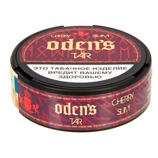 Жевательный табак Odens Tar Cherry в Мурманске