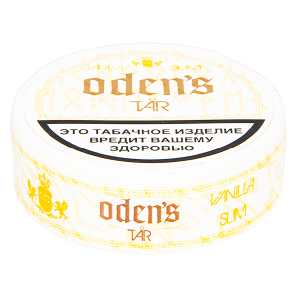 Жевательный табак Odens Tar Vanilla в Мурманске
