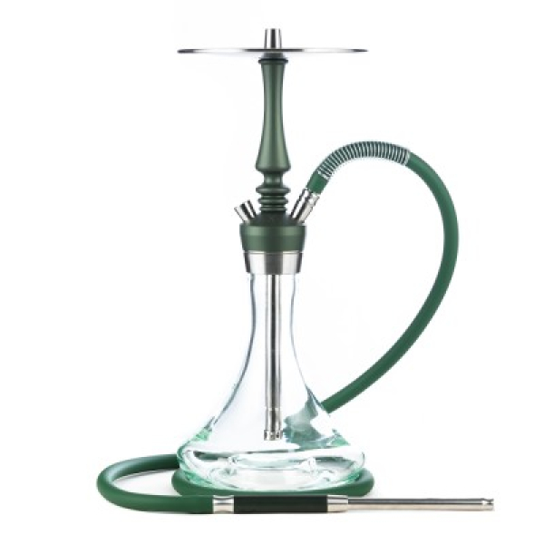 Кальян Hoob Mars Pro Mini British Racing Green Stainless Steel в Мурманске
