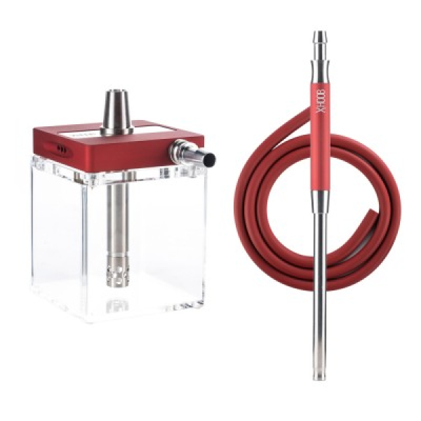 Кальян Hoob Subatom Wine Red Stainless Steel в Мурманске
