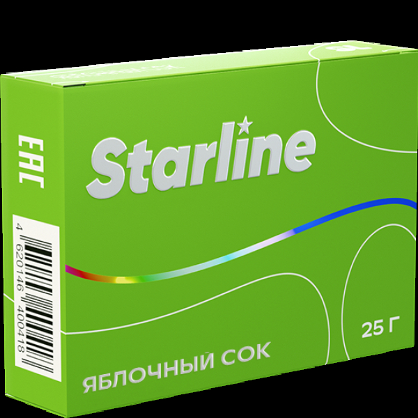 Табак Starline Яблочный Сок  25 грамм в Мурманске