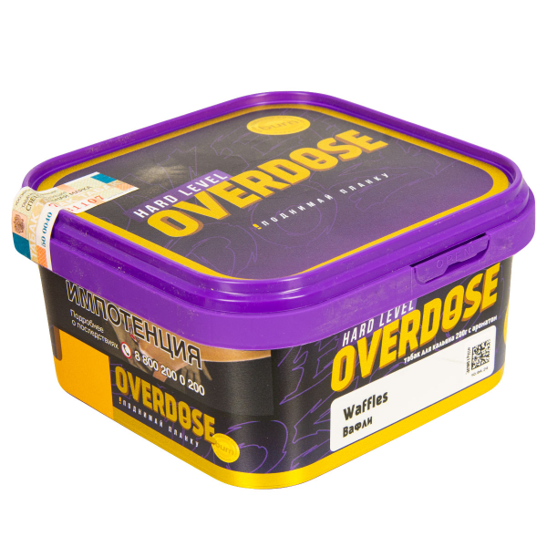 Табак Overdose Waffles  200 грамм в Мурманске