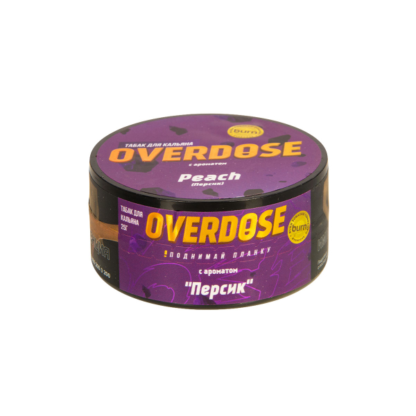 Табак Overdose Peach  25 грамм в Мурманске