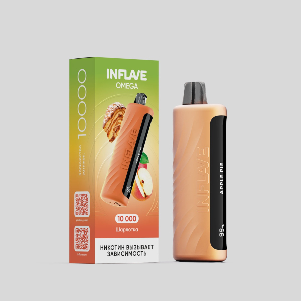 Электронка Inflave Omega Шарлотка (10000 Затяжек) в Мурманске