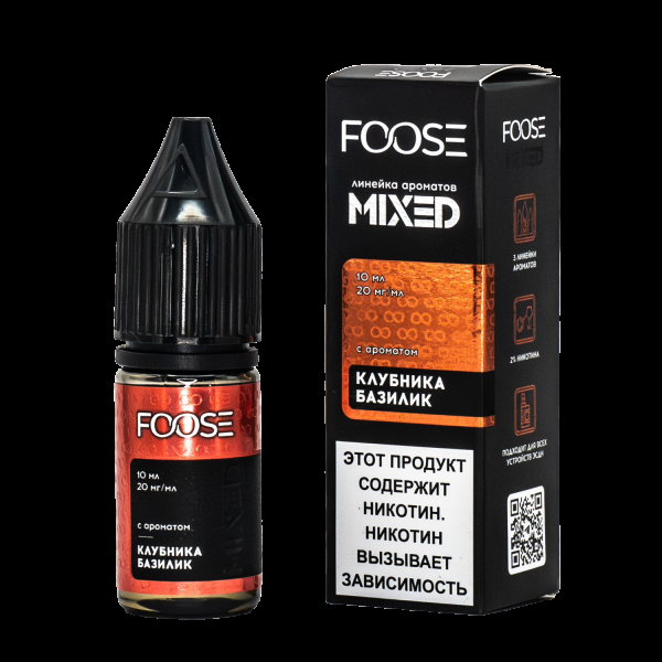 Жидкость Foose Mixed Клубника Базилик 10 Мл в Мурманске
